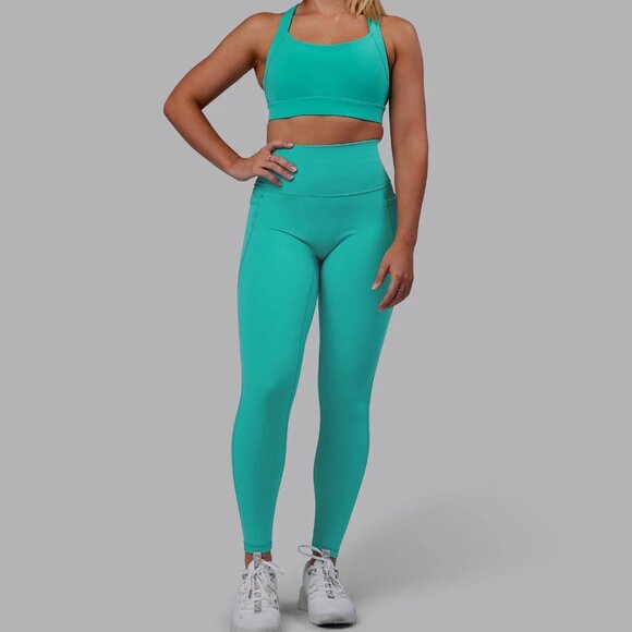 LSKD Pants - LSKD Fusion 4-way Stretch High Rise Seamless Full Length Active Pocket Leggings